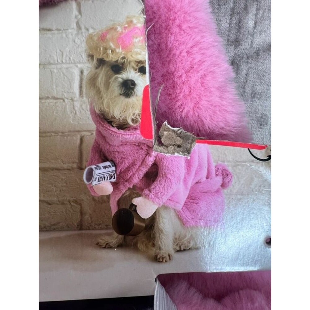 Spooky Night Pink Dog Halloween Costume Daily News Size Unknown